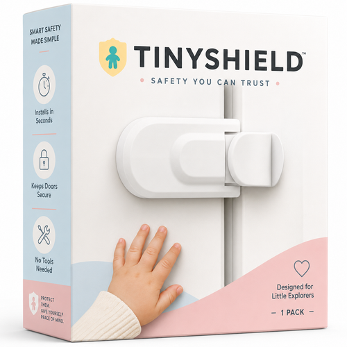 Childproof Snap-on Door Lock